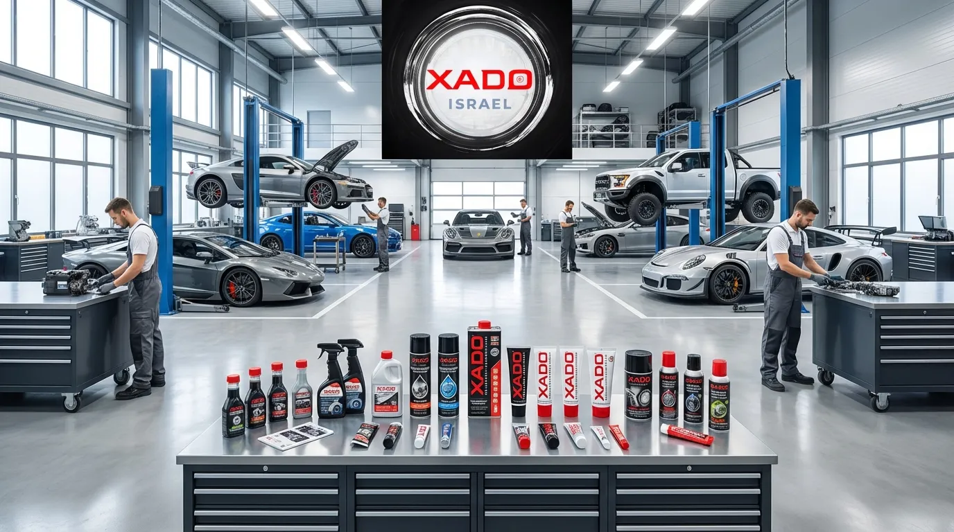 XADO ISRAEL - מוצרי טיפול ושיפור ביצועי רכב מקצועיים